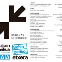 Azken ostirala, urriak 31