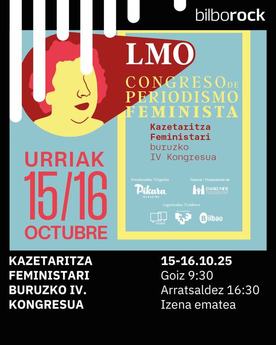 KAZETARITZA FEMINISTAREN IV. KONGRESUA Bilborocken