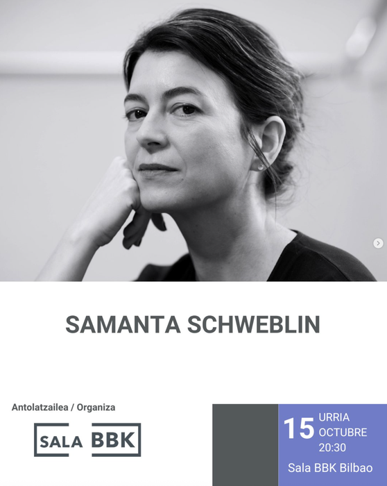 Samanta Schweblin BBK Aretoan