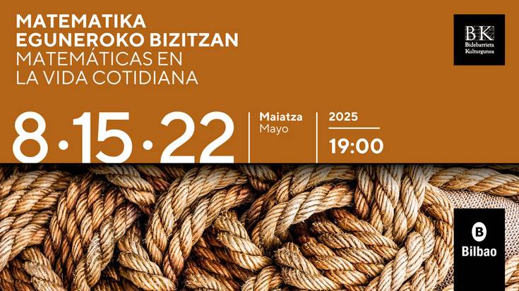Matematika eguneroko bizitzan Bidebarrieta Kulturgunean