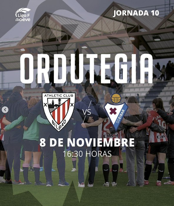 Lezama lehoiez beteko da Liga F-ko 10. jardunaldian