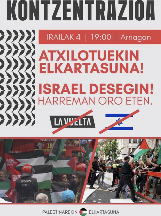 Gernika-Palestinak positiboki baloratu du atzoko mobilizazioa