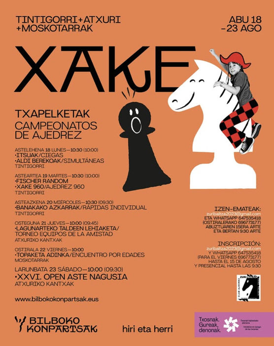 Bilboko Konpartsak: XAKE txapelketak