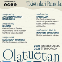 Bilboko Udal Txistulari Banda: KIMUAK kontzertua Euskalduna Jauregian