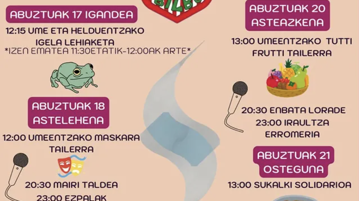 URIBARRI Konpartsaren programazioa