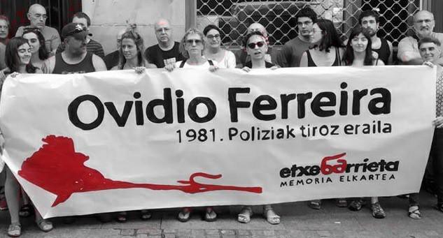 Ovidio Ferreiraren erailketaren 40. urteurrenean irrati saioa egin du Etxebarrieta Memoria Elkarteak