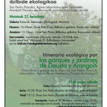 Artxandatik ibilbide ekologikoa