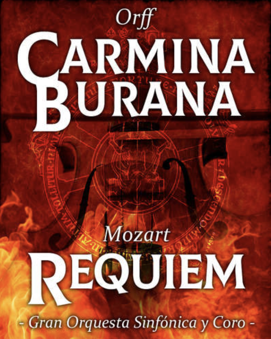 CARMINA BURANA, Orff y REQUIEM, Mozart kontzertua Euskalduna Jauregian