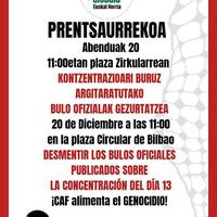Pentsaurrekoa plaza Zirkularrean