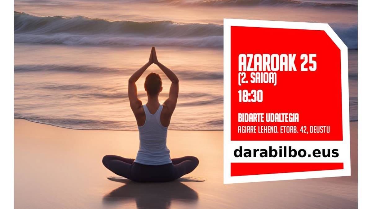 DARABILBO: Yoga euskaraz Bidarte Udaltegian