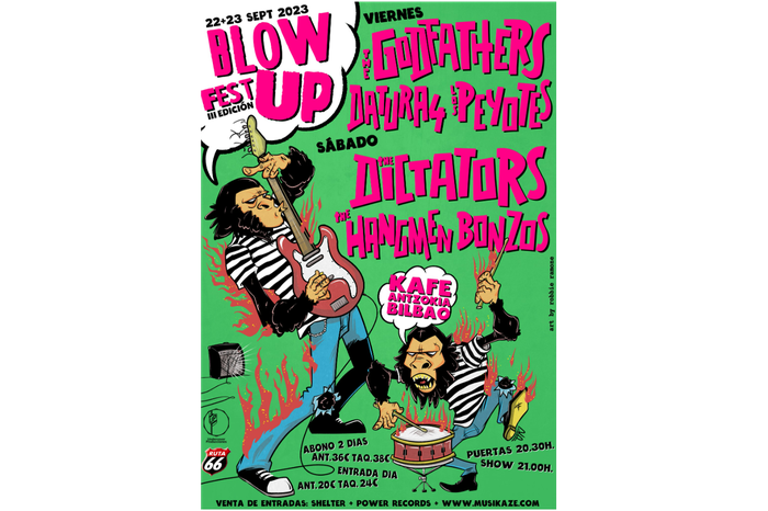Blow up fest musika jaialdia Kafe antzokian