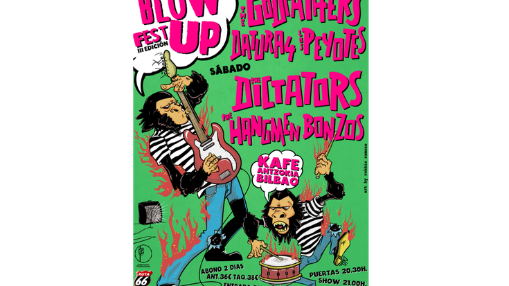 Blow up fest musika jaialdia Kafe antzokian
