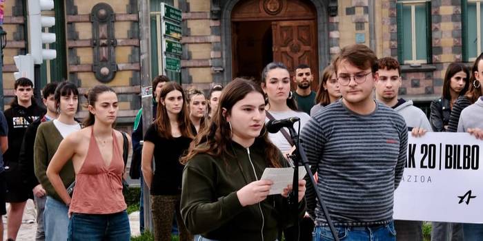 Gazte independentistok bilboko kaleak hartuko ditugu