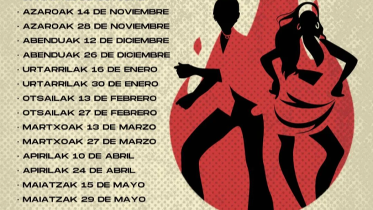 Salsa klaseak Errondoko Auzo Etxean