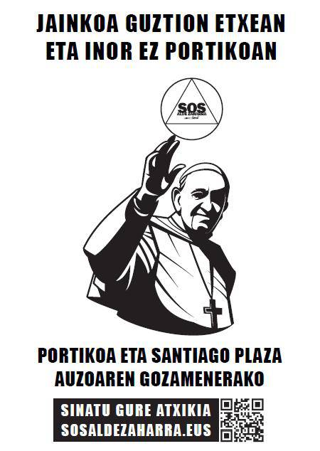 Santiago katedralaren elizpea auzotarren erabilerarako irekitzea eskatu dute