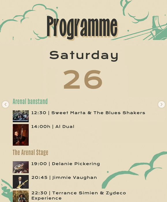 Bilbao Blues Festival: kontzertuak Areatzan
