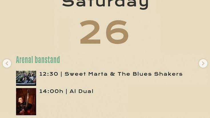 Bilbao Blues Festival: kontzertuak Areatzan