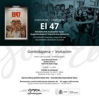 Zineforum (El 47) eta solasaldia: Euskadiko auzo-mugimenduaren historia eta memoria Golem Alondigan