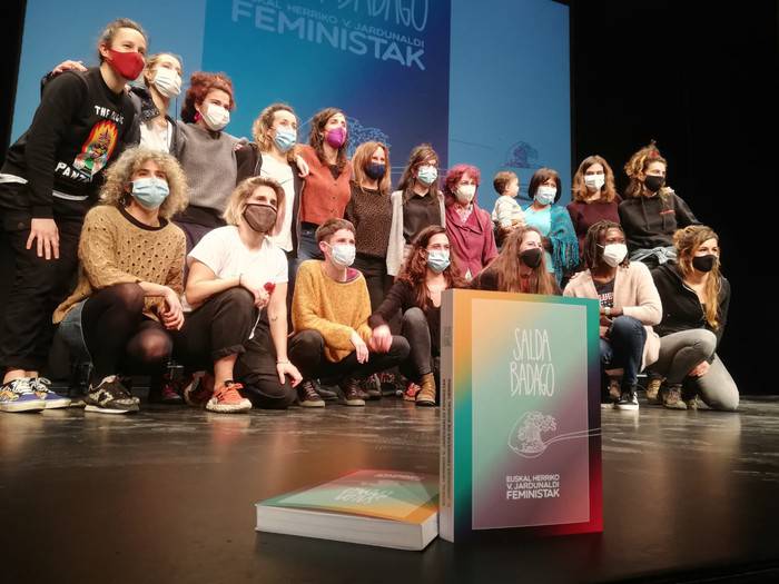‘Salda badago! Euskal Herriko V. Jardunaldi feministak’ liburua kaleratu da