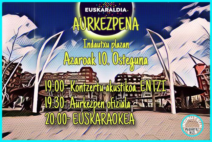 Euskaraldiaren aurkezpena Indautxun