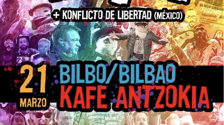 Lendakaris Muertos + Konflicto de Libertad Kafe Antzokian