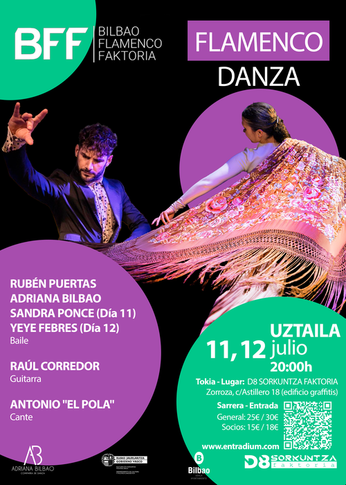 TABLAO FLAMENCO D8 Sorkuntza Faktorian