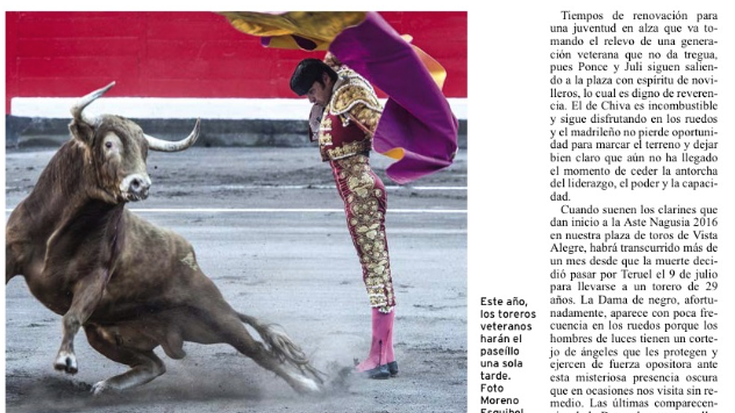 EH Bilduk, UdalBerrik eta Goazenek 'Bilbao' aldizkarian animalienganako tratu txarren apologia egitea kritikatu dute