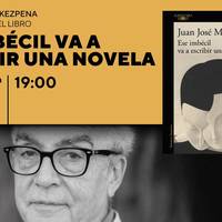 Ese imbecil va a escribir una novela liburuaren aurkezpena Bidebarrieta Kulturgunean