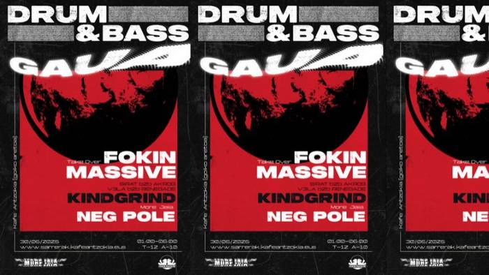 Drum&Bass Gaua Kafe Antzokiko goiko partean