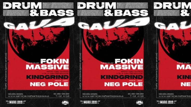 Drum&Bass Gaua Kafe Antzokiko goiko partean