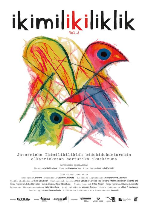 Ikimilikiliklik Vol.2 ikuskizunak Euskal Herrian zehar bidaiatuko du