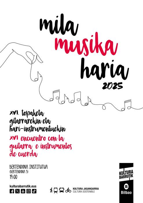 Mila Musika Haria kontzertu-zikloaren XVI. edizioa azaraoren 7an hasiko da