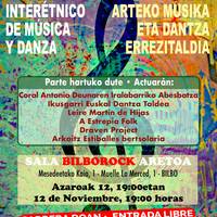Etnien arteko musika eta dantza errezitaldia Bilborocken
