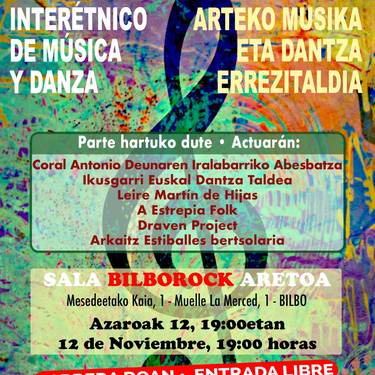 Etnien arteko musika eta dantza errezitaldia Bilborocken