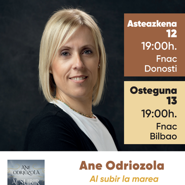 "Al subir la marea" liburuaren aurkezpena eta sinaketa Fnacen