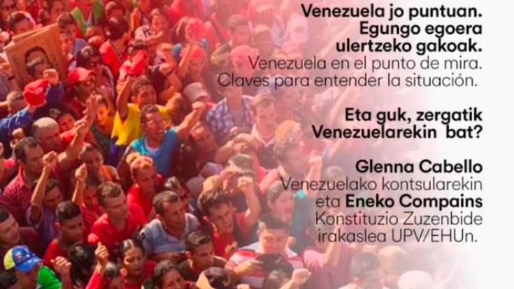 🇻🇪 Venezuela jo puntuan hitzaldia Errondabiden