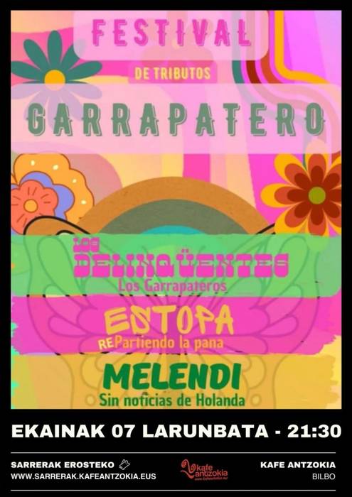 Garrapatero Tributu Festibala Kafe Antzokian