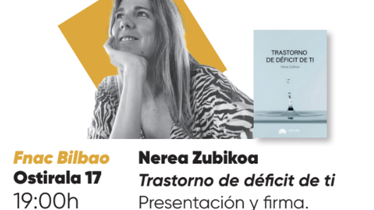Trastorno de déficit de ti liburuaren aurkezpena Fnacen