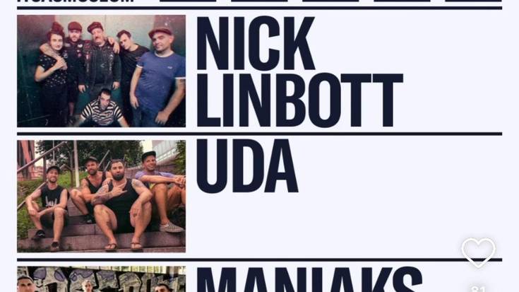 Nick Linbott, Maniaks eta Uda kontzertuak Nave9n