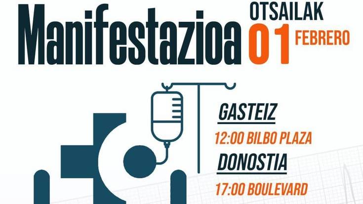 Osasungintza publikoaren aldeko manifestazioa