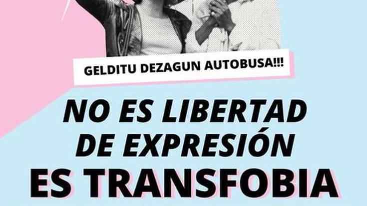 Hazte Oir plataformaren autobusaren kontra protesta egitera dei egin dute