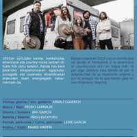 MUSIKAUZO 2025: ARNAU & THE HONKY-TONK LOSERS Abandon