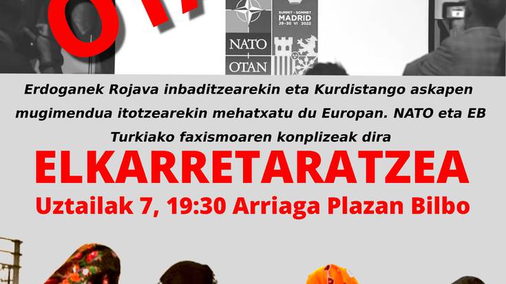 Kurdistanekiko elkartasun kontzentrazioa