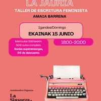 LA JAURÍA tailerra La Sinsorgan