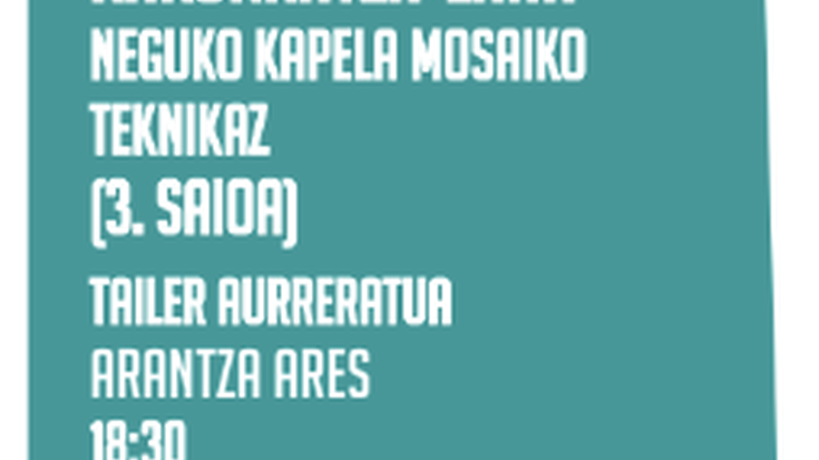 DARABILBO: Kakorratza-lana tailerra Uribarriko Udaltegian