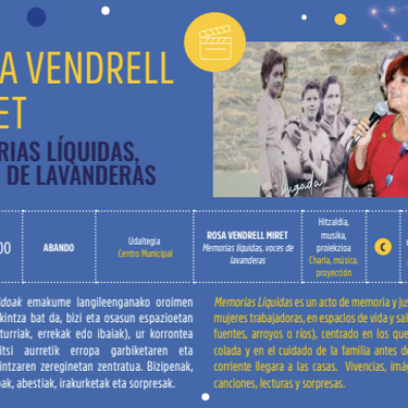 Kultur Gabonak 2025: ROSA VENDRELL MIRET hitzaldia Barrainkua Udaltegian