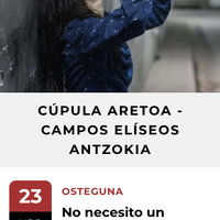 BAD 2025: "No necesito un nombre para ser Mascota" ikuskizuna Campos Antzokian