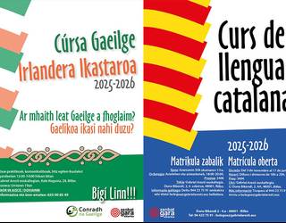 Katalana eta irlandera ezagutzeko ikastaroak Bilbon azarotik aurrera