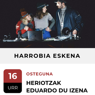 BAD 2025: "Heriotzak Eduardo du izena" poesia ez-irakurtaldia Harrobian