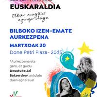Euskaraldian izena emateko epea zabalik dago
